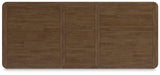Cabalynn Light Brown Dining Table, 2 Chairs and Bench (Online Special Price)