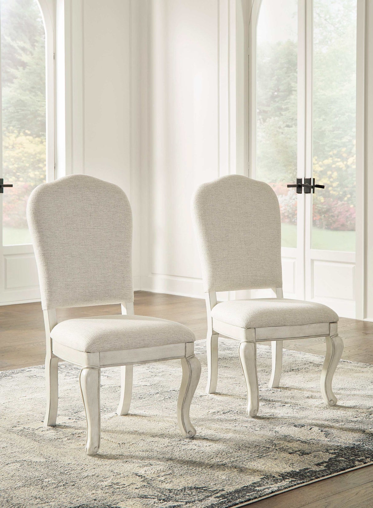 Arlendyne Antique White Dining Chair (Set of 2) - Ornate Home