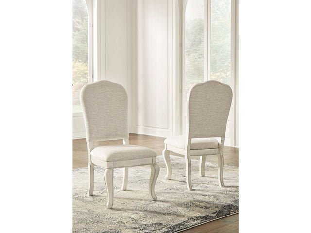 Arlendyne Antique White Dining Chair (Set of 2) - Ornate Home