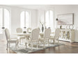 Arlendyne Antique White Dining Room Set / 9pc - Ornate Home