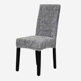 KAS Geometry Chair Cover Elastic Chair Covers Spandex Stretch Anti-dirty Removable Dining Office Chair Case