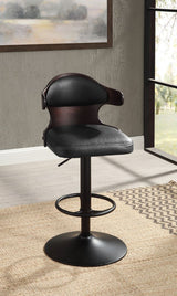 Saby Antique Slate Adjustable Stool w/Swivel