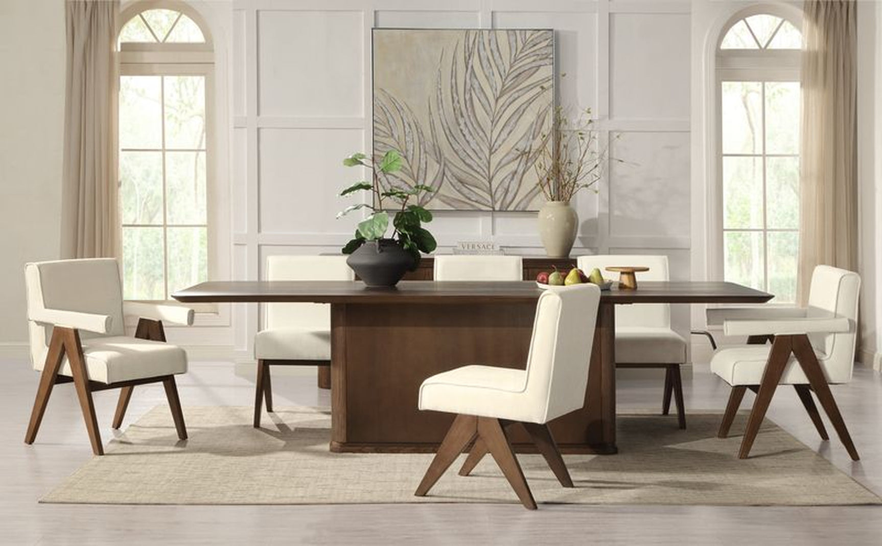 Koen Brown Oak Dining Table