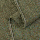 Chenille Sofa Cover Throw Blanket, Woven Textured Minimalist Wabi-Sabi Couch Cover