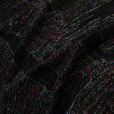 Chenille Sofa Cover Throw Blanket, Woven Textured Minimalist Wabi-Sabi Couch Cover