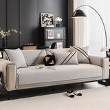 Herringbone Couch Protector for Pets, Non-Slip Washable Sectional Couch Covers
