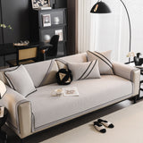 Herringbone Couch Protector for Pets, Non-Slip Washable Sectional Couch Covers