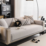Herringbone Couch Protector for Pets, Non-Slip Washable Sectional Couch Covers