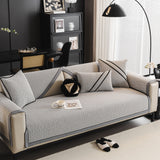 Herringbone Couch Protector for Pets, Non-Slip Washable Sectional Couch Covers