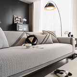 Herringbone Couch Protector for Pets, Non-Slip Washable Sectional Couch Covers