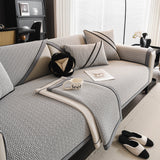 Herringbone Couch Protector for Pets, Non-Slip Washable Sectional Couch Covers