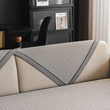 Herringbone Couch Protector for Pets, Non-Slip Washable Sectional Couch Covers