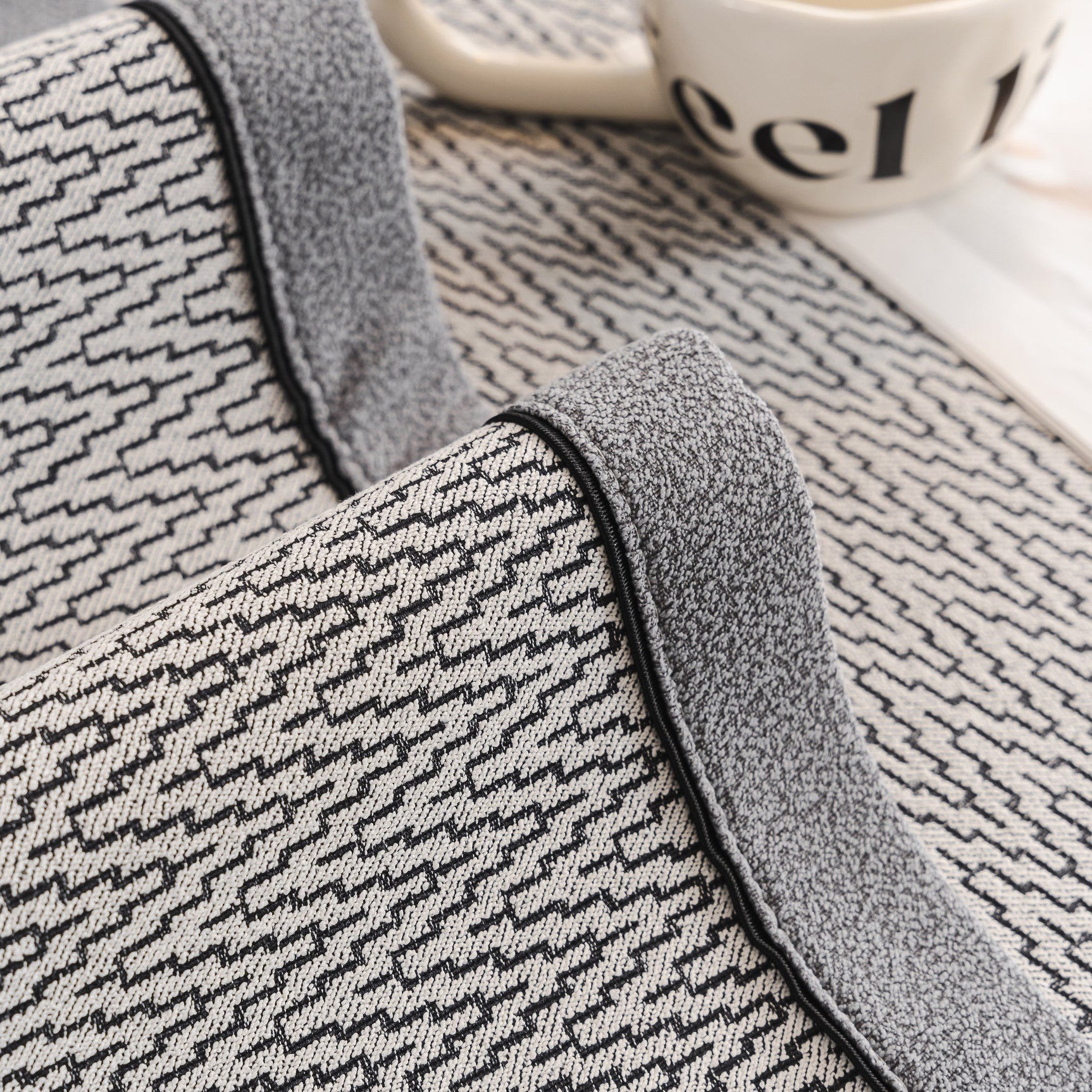 Herringbone Couch Protector for Pets, Non-Slip Washable Sectional Couch Covers