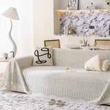 Modern Light Luxury Silky Smooth Couch Throw Protector, Washable Furniture Protector