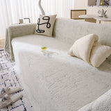 Modern Light Luxury Silky Smooth Couch Throw Protector, Washable Furniture Protector