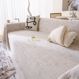 Modern Light Luxury Silky Smooth Couch Throw Protector, Washable Furniture Protector