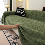Washable Textured Sofa Cover Throw for Pets, Dogs Furniture Protector with Tassels