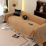Washable Textured Sofa Cover Throw for Pets, Dogs Furniture Protector with Tassels
