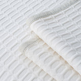 Geometric Textured Couch Slipcover Protector Non-Slip Ice Silk Sofa Cover for Couch