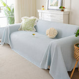 3D Bubble Textured Furniture Protector Throw Cover, Cooling Soft Woven Couch Cover