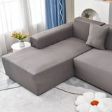 Boho Printed Sofa Slipcover, Stretch Furniture Protector for Sectional L-Shaped Sofa