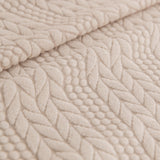 High Stretch Wheat Ear Embossed Textured Couch Slipcover, Water Repellent Sofa Cover