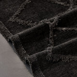 Soft Chenille Sofa Throw Cover, Raised Geometric Texture Furniture Protector Blanket