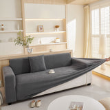 Embossed Lines Couch Covers Stretchable Non-Slip & Washable Sofa Slipcovers