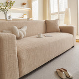 Embossed Lines Couch Covers Stretchable Non-Slip & Washable Sofa Slipcovers