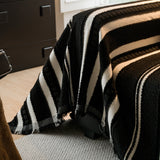 Bohemian Striped Sofa Cover, Decor Woven Throw for Couch, Loveseat, or Sectional