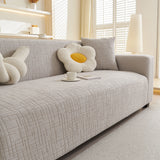 Embossed Lines Couch Covers Stretchable Non-Slip & Washable Sofa Slipcovers
