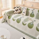 Decorative Throw Blankets for Couch Reversible Chenille Furniture Throw Covers for Sectional Sofa