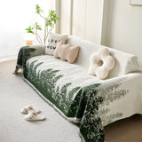 Chenille Grove Sofa Cover Blanket Furniture Protector, Couch Protector Sofa Throw Cover for Couches