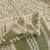 Textured Woven Furniture Protector for Couch, Rustic Farmhouse Sofa Throw Blanket