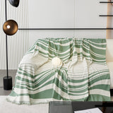 Soft Cozy Curved Throw Blankets for Couch, Sofa, Bed, Travel, Decorative Blankets for Women, Men, Kids Gift