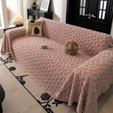 Plush Soft Couch Cover for Sofa and Furniture Lightweight Throw Blankets for Sectional Couch