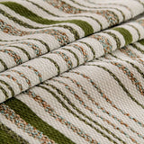 Luxury Cozy Chenille Sofa Cover Throw, Elegant Striped Soft Textured Couch Blanket