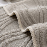Winter Thickened Non-slip Blanket, Three-Dimensional Embossed Cotton Velvet Sofa Cover