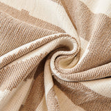 Chenille Geometric Sofa Throw Blanket, Boho Washable Furniture Throw Covers for Sofa