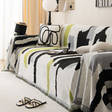 Colorful Chenille Sofa Throw Cover, Fashionable Soft Washable Couch Protector, Sectional Sofa Covers