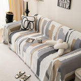 Colorful Chenille Sofa Throw Cover, Fashionable Soft Washable Couch Protector, Sectional Sofa Covers