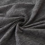 Solid Color Chenille Sofa Throw Blanket, Cozy & Easy Care Fringed Furniture Protector