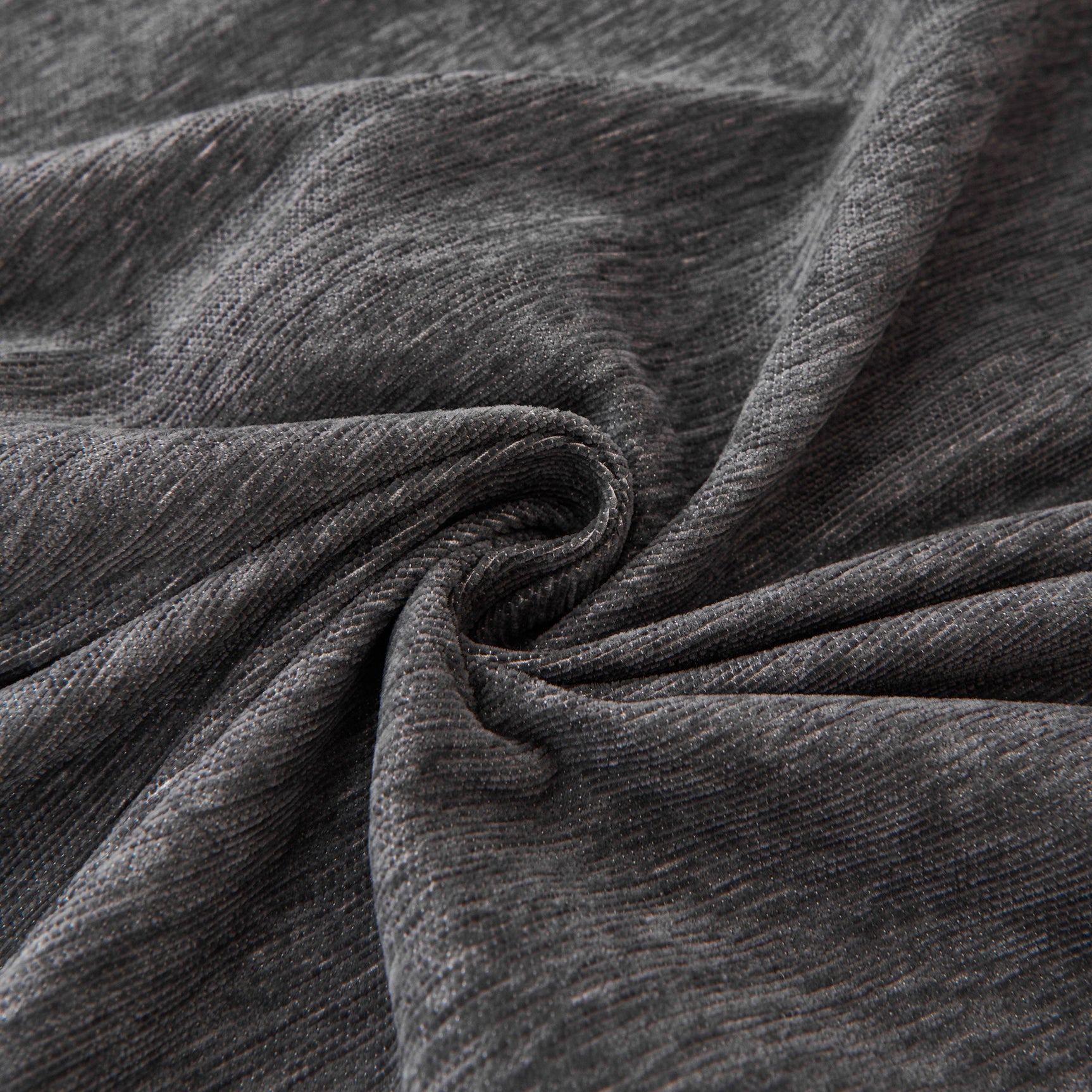Solid Color Chenille Sofa Throw Blanket, Cozy & Easy Care Fringed Furniture Protector
