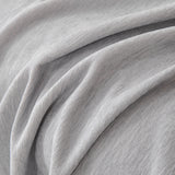 Solid Color Chenille Sofa Throw Blanket, Cozy & Easy Care Fringed Furniture Protector