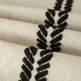 Boho Couch Throw Blanket with Textured Stripes, Sofa Cover for Living Room Decor
