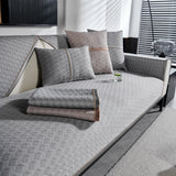 Geometric 3D Sofa Cover, Non-Slip Couch Protector for Seat, Backrest & Armrest