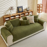 Chenille Sofa Cover Pet Mat, Non-Slip Couch Protector for Sectional & L-Shaped Sofas