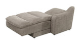 Park City Cream Fabric 6-Pc Dual Power Reclining Sectional with RAF Chaise