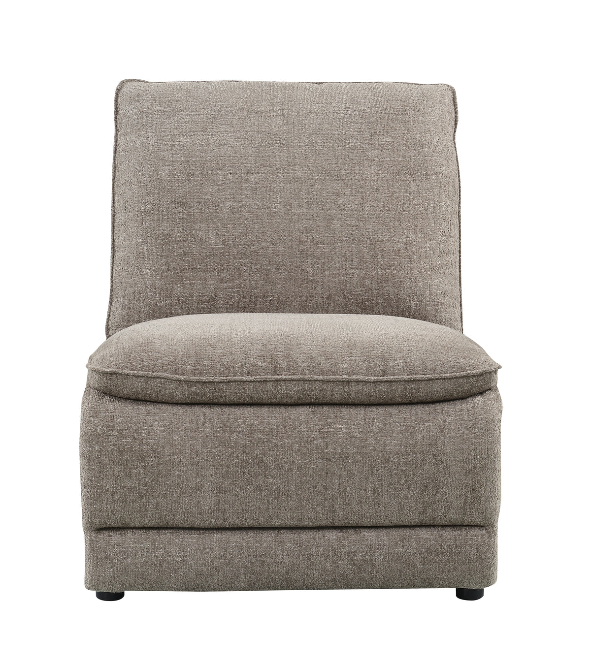 Park City Cream Fabric 6-Pc Dual Power Reclining Sectional with RAF Chaise