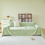 Faux Fur Smooth Plush Comfy Couch Covers, Soft Thicked Durable Blankets and Throws for Sofas